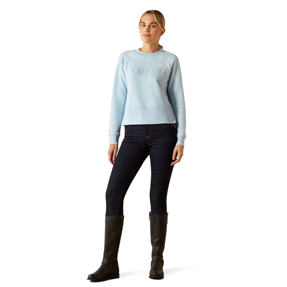 Ariat Womens Martine Sweatshirt - Skyway