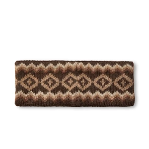Ariat Womens Bristol Headband - Chocolate Brown in Chocolate Brown