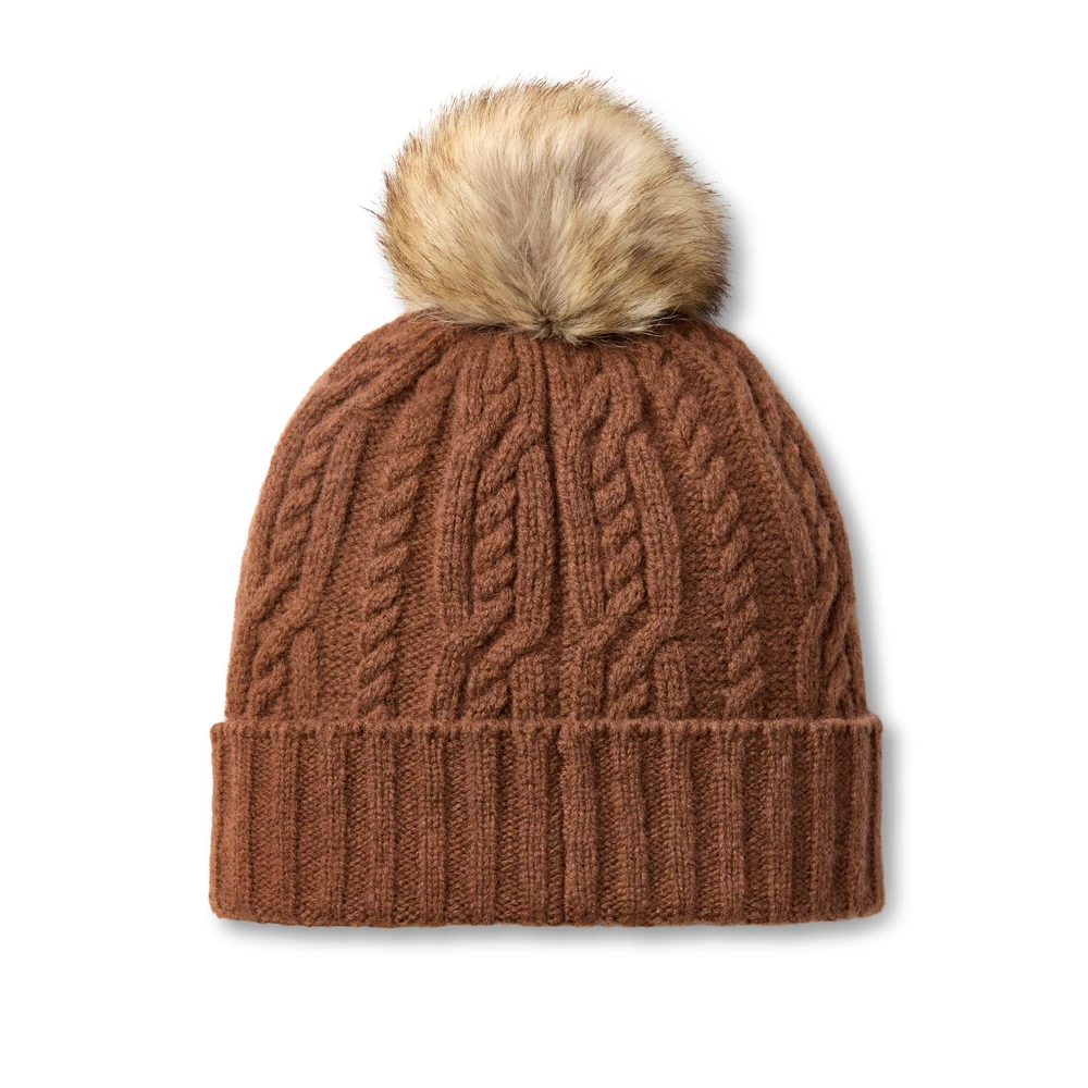 Ariat Womens Langford Beanie - Chestnut in Chestnut