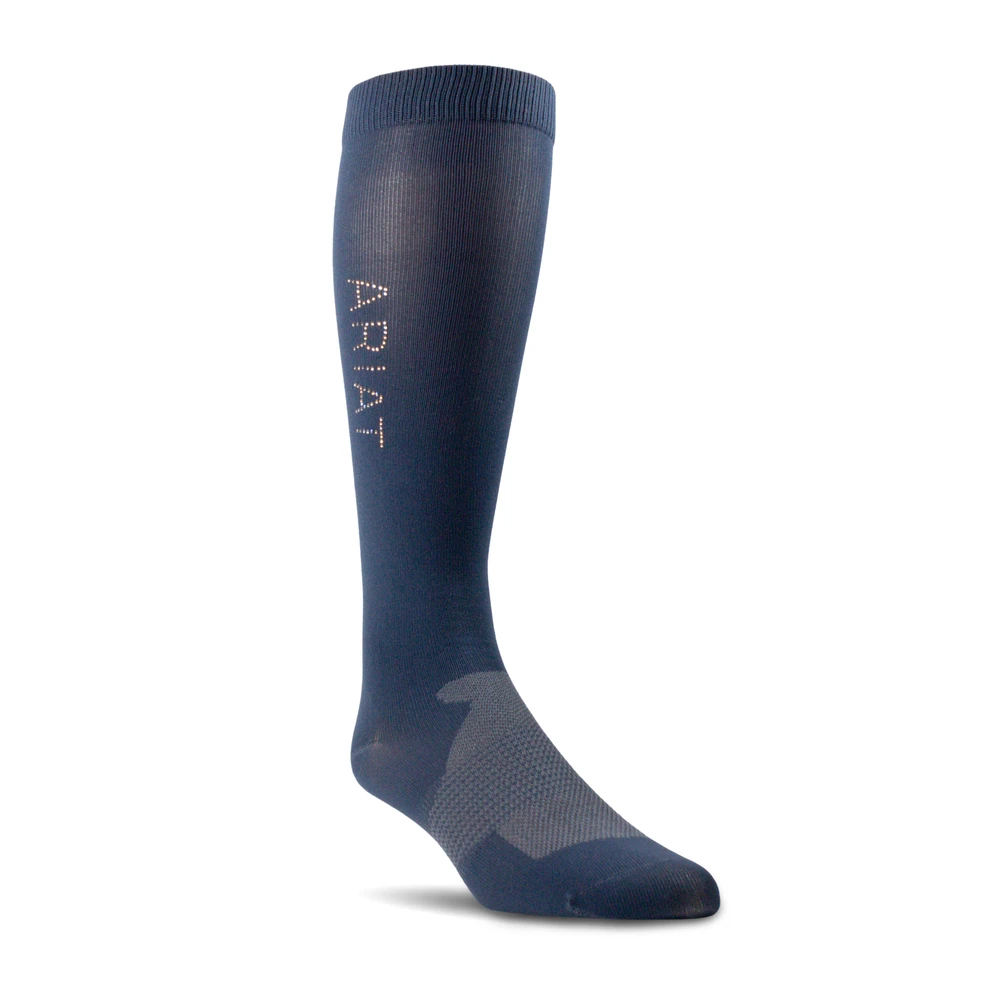 Ariat tek Radiant Sock - Dark Blue in Dark Blue