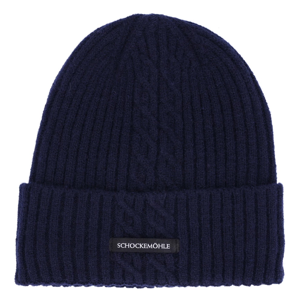 Schockemohle Beanie Braided Style - Dark Navy in Dark Navy