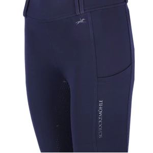 Schockemohle Dorina Riding Tights Full Seat - Dark Navy in Dark Navy