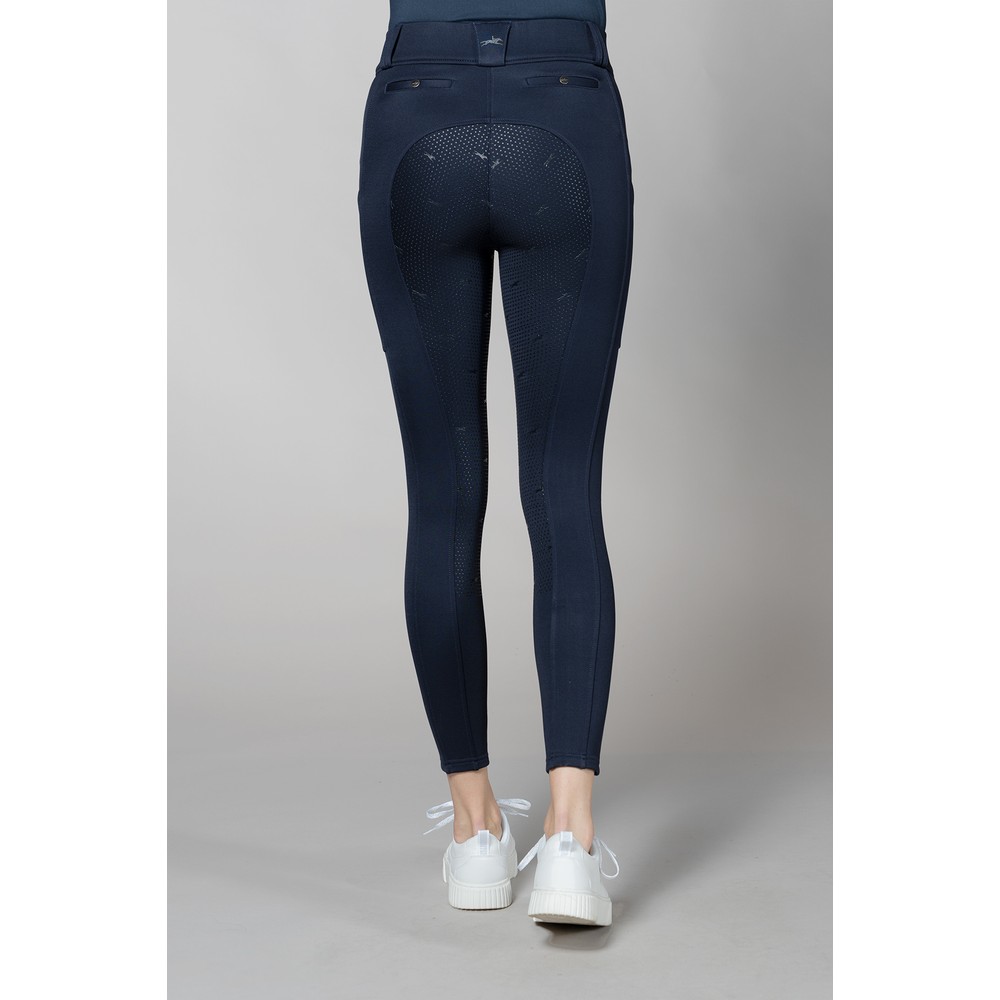 Schockemohle Dorina Riding Tights Full Seat - Dark Navy
