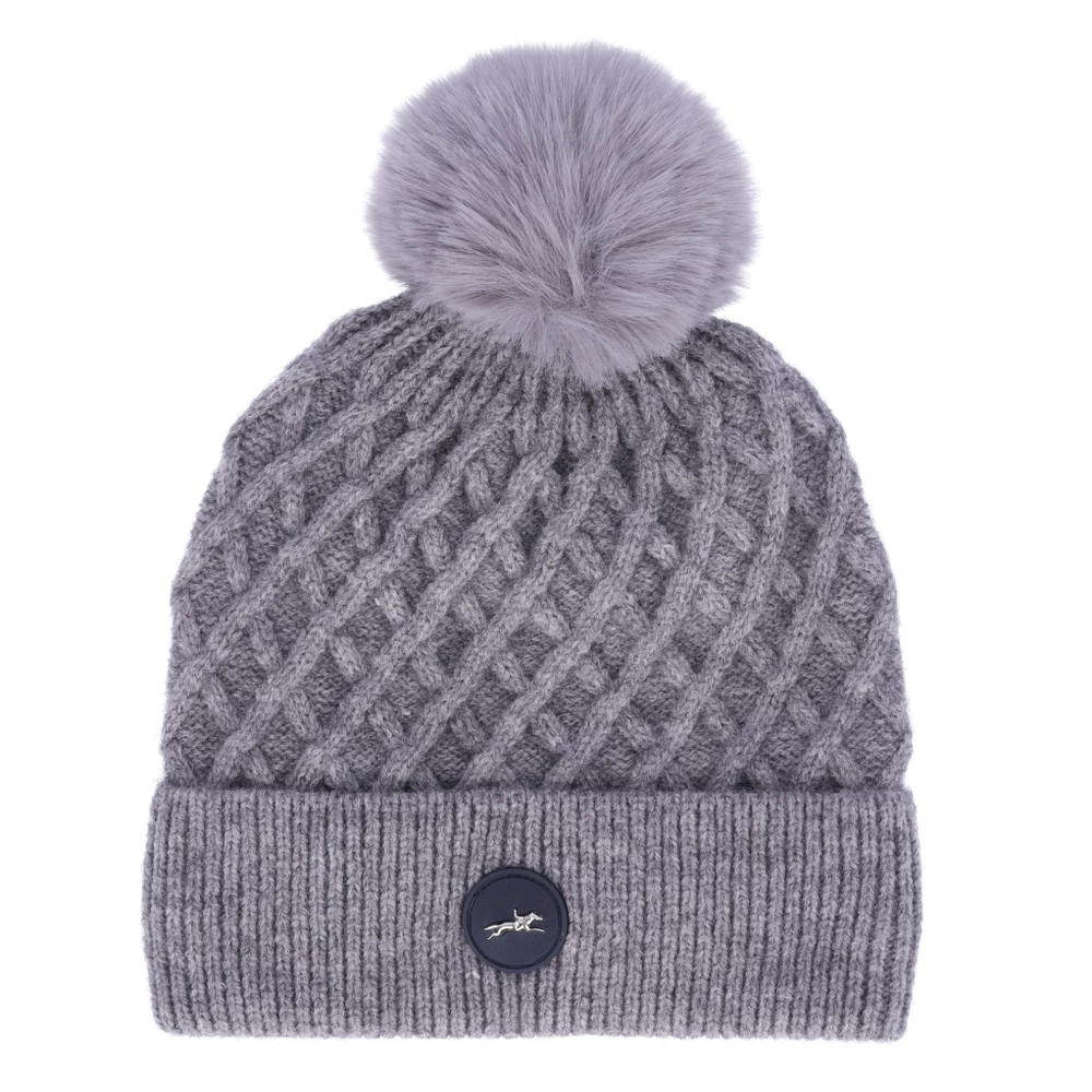 Schockemohle Soft Beanie Style - Grey in Grey