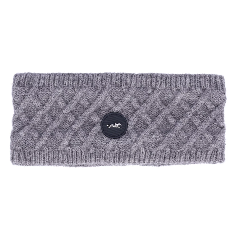 Schockemohle Soft Headband Style - Grey in Grey