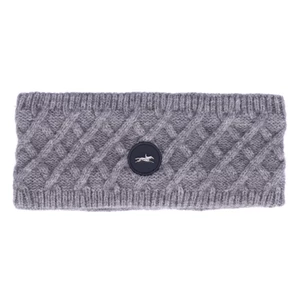 Schockemohle Soft Headband Style - Grey in Grey