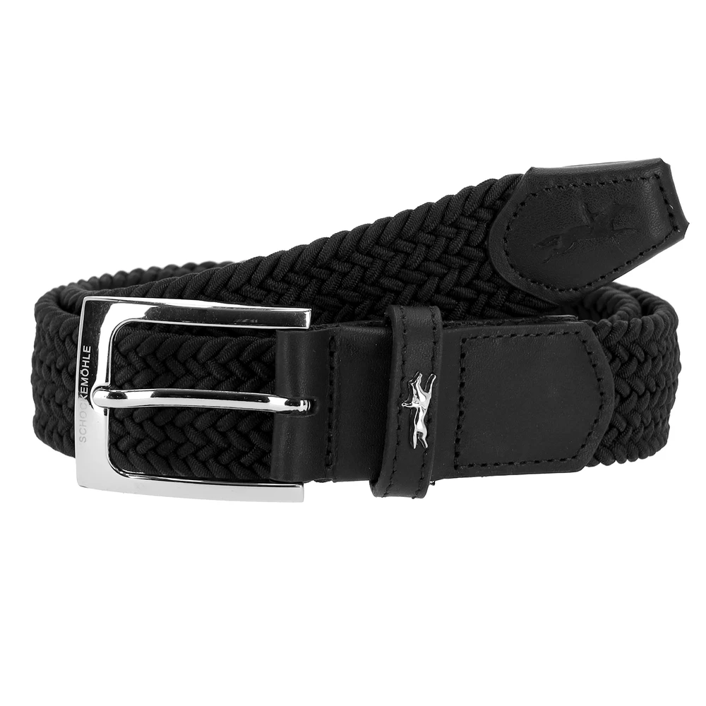 Schockemohle Sporty Logo Belt III (NOS) - Black in Black