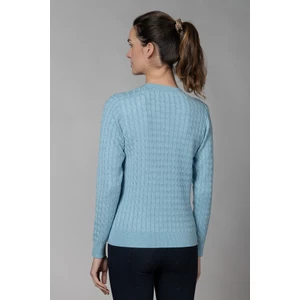 Schockemohle SPPam Style sweater - Milky Blue in Milky Blue