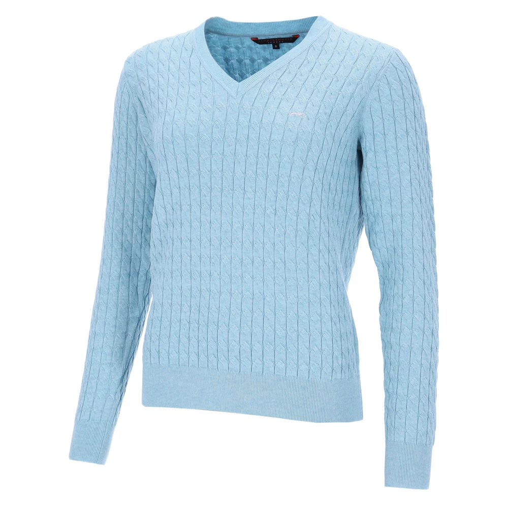 Schockemohle SPPam Style sweater - Milky Blue in Milky Blue