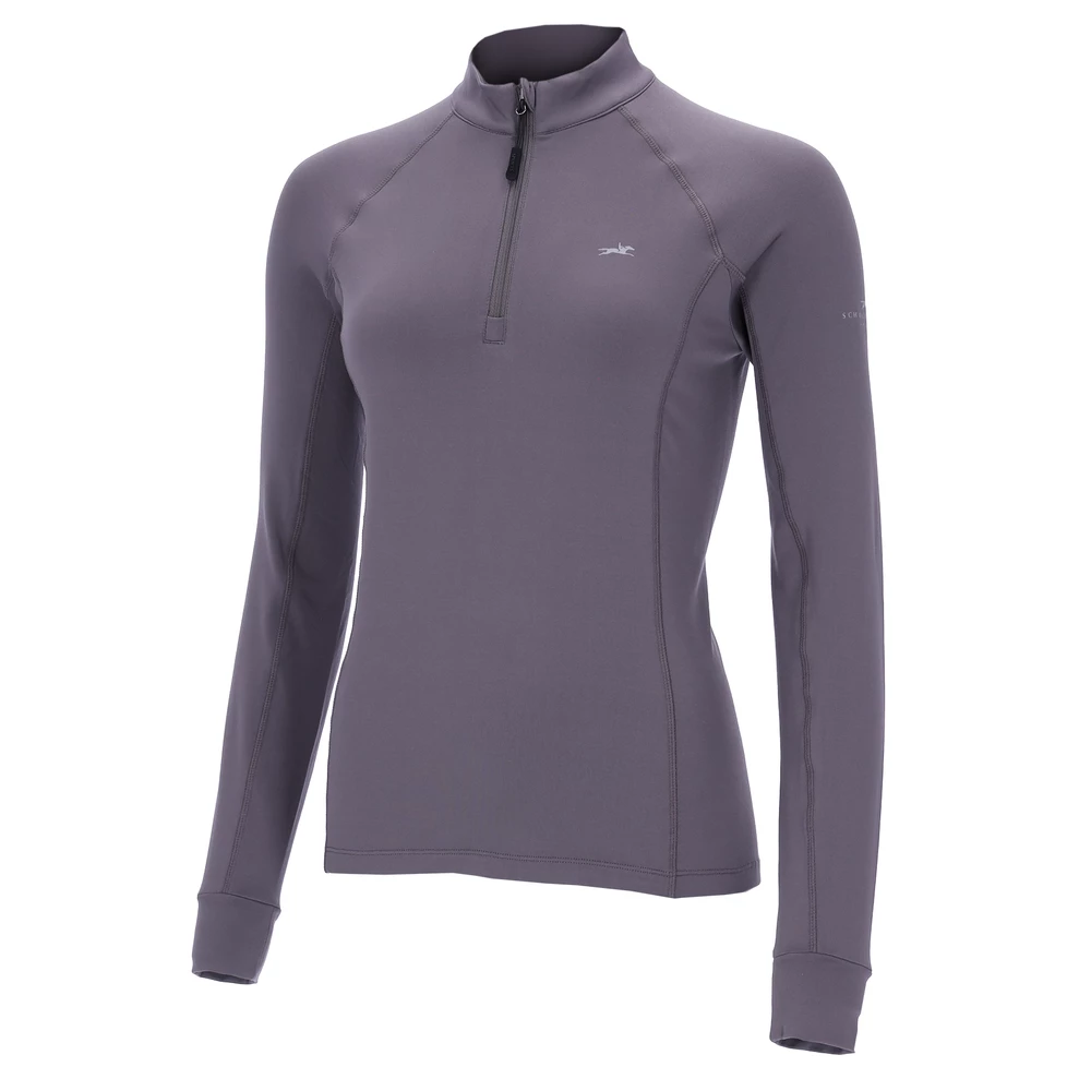Schockemohle Winter Page.SP Style baselayer - Dusty Chocolate in Dusty Chocolate