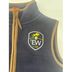 The Equine Warehouse Gents Fleece Gilet - Navy in Navy