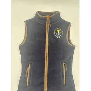 The Equine Warehouse Gents Fleece Gilet - Navy in Navy