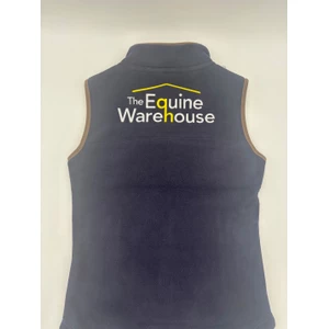 The Equine Warehouse Gents Fleece Gilet - Navy 