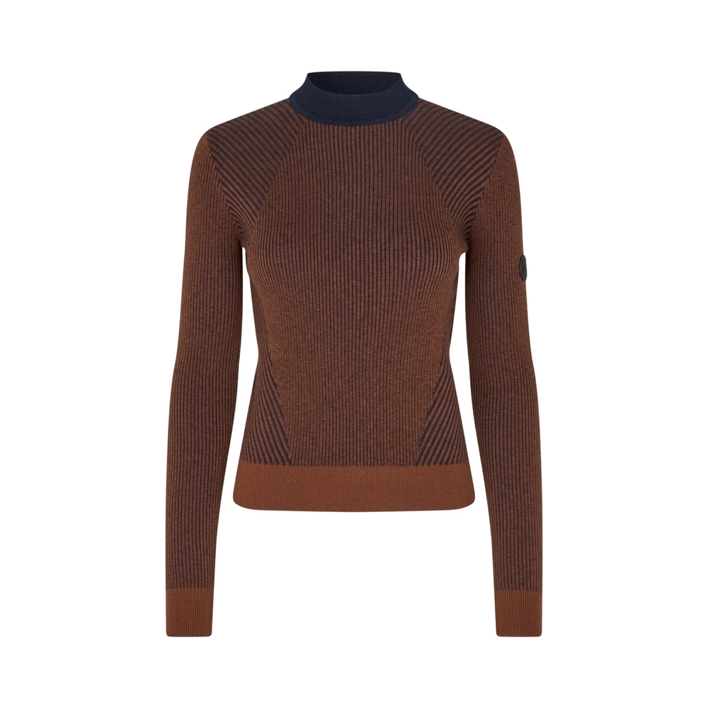 Kingsland KLMarion Ladies Rib Pullover - Argan Oil in Argan Oil