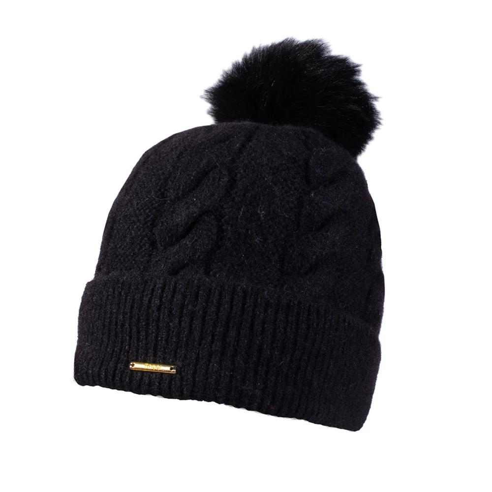 Toggi Bexley Knitted Hat - Black in Black