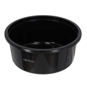QHP Feeding bowl with lid - Black in Black