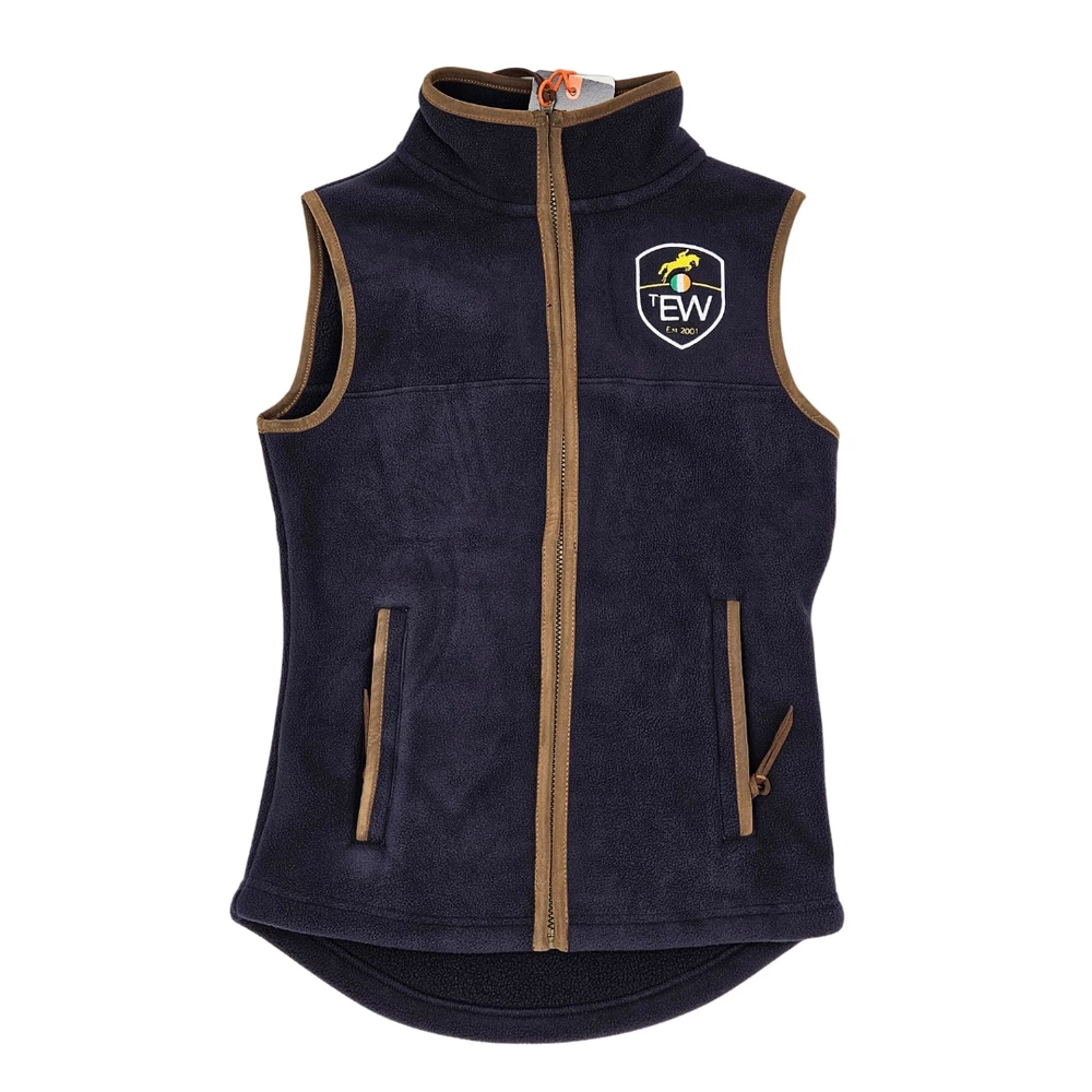 The Equine Warehouse Gents Fleece Gilet - Navy in Navy