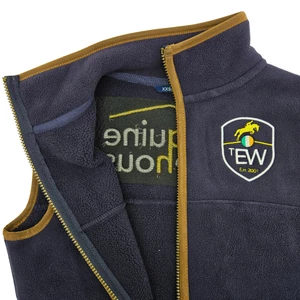 The Equine Warehouse Gents Fleece Gilet - Navy in Navy