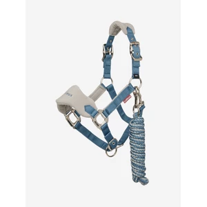 LeMieux Mini Vogue Headcollar & Leadrope  - Ice Blue in Ice Blue