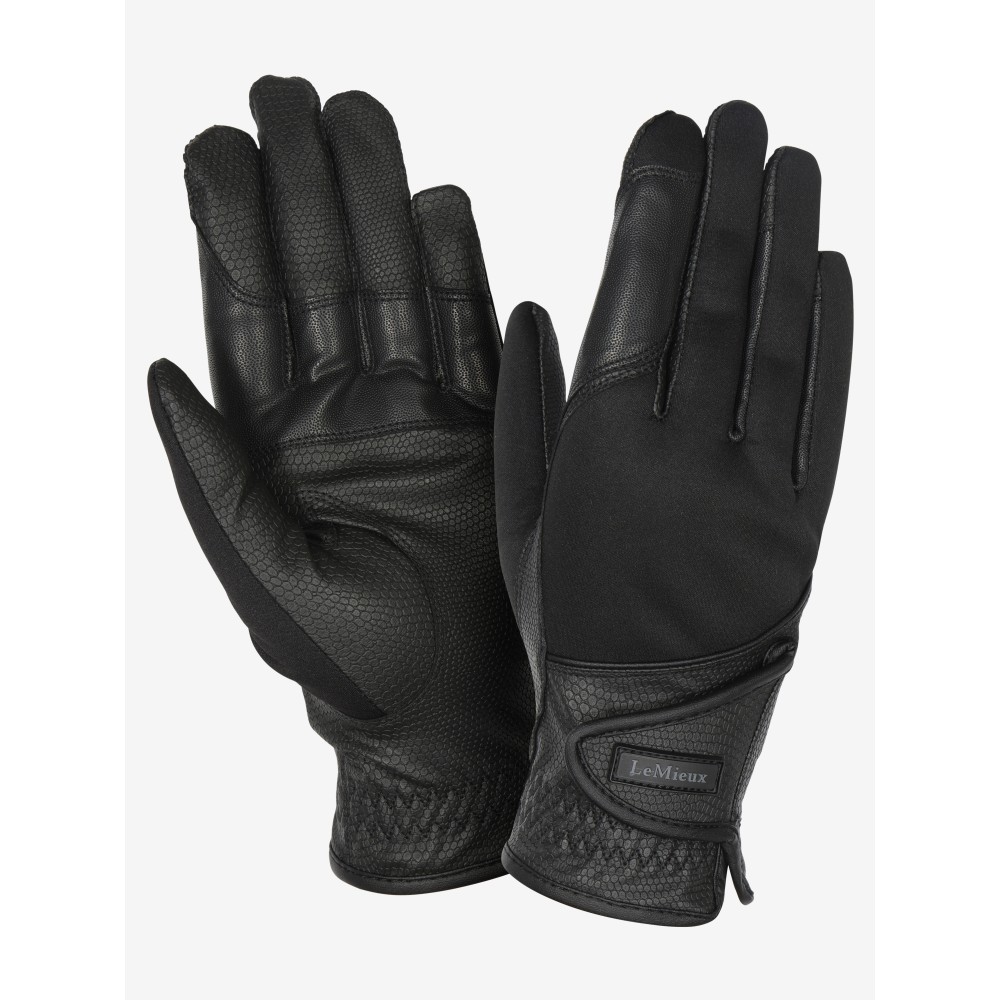 LeMieux Hybrid Riding Glove - Black