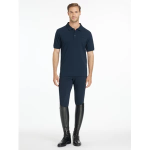 LeMieux Mens Classique Polo Shirt  - Navy in Navy