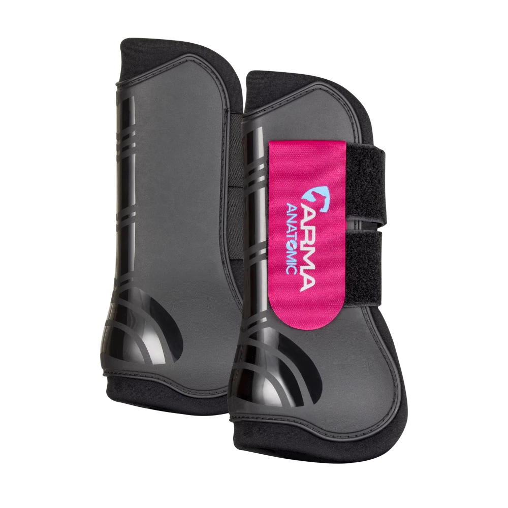 Arma ARMA Tendon Boots - Black/Raspberry in Black/Raspberry