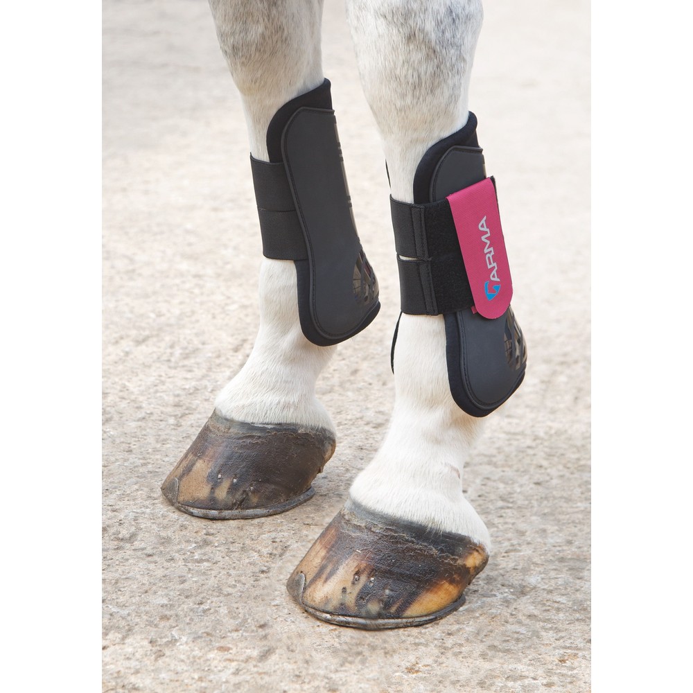 Arma ARMA Tendon Boots - Black/Raspberry 