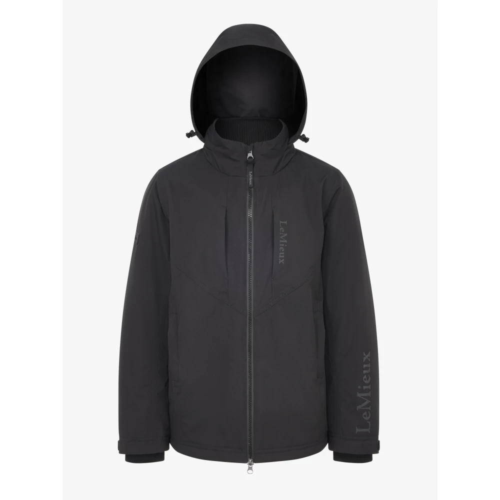 LeMieux Young Rider Boys Waterproof Team Jacket  - Black in Black