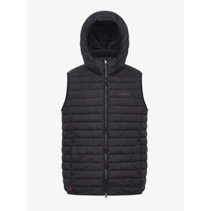 LeMieux Mens Hooded Puffer Gilet  - Black in Black