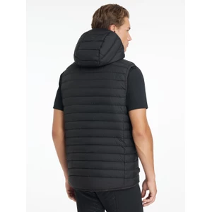 LeMieux Mens Hooded Puffer Gilet  - Black 