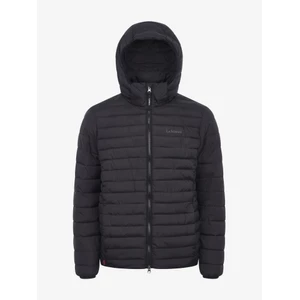 LeMieux Mens Hooded Puffer Jacket  - Black in Black