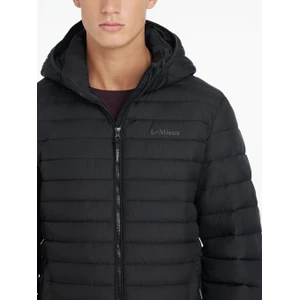 LeMieux Mens Hooded Puffer Jacket  - Black in Black