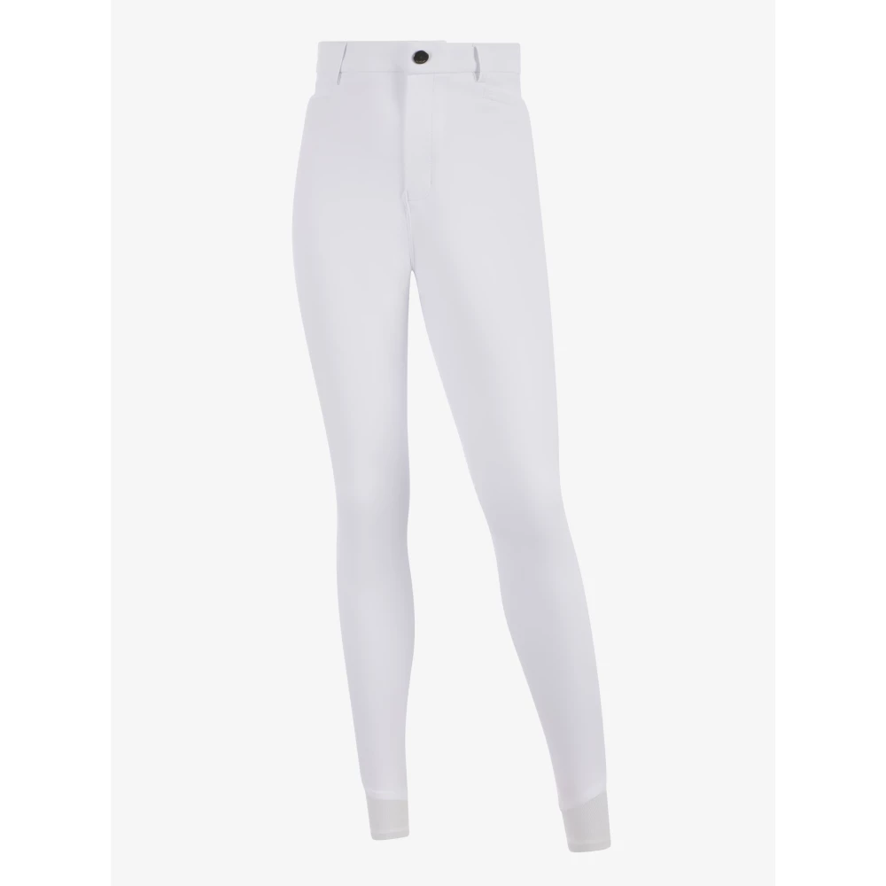 LeMieux Young Rider Boys Sports Breech  - White in White