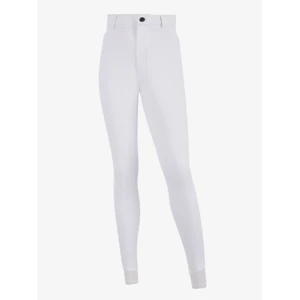 LeMieux Young Rider Boys Sports Breech  - White in White