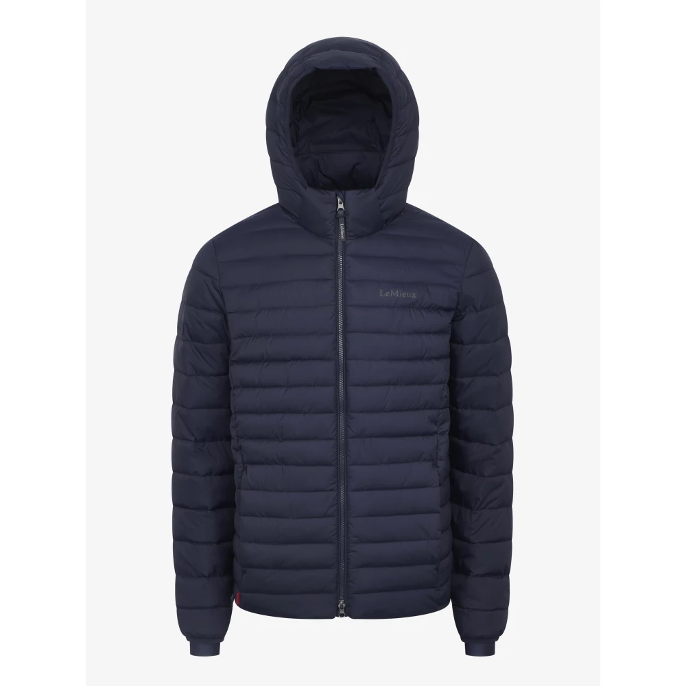 LeMieux Mens Hooded Puffer Jacket  - Navy in Navy