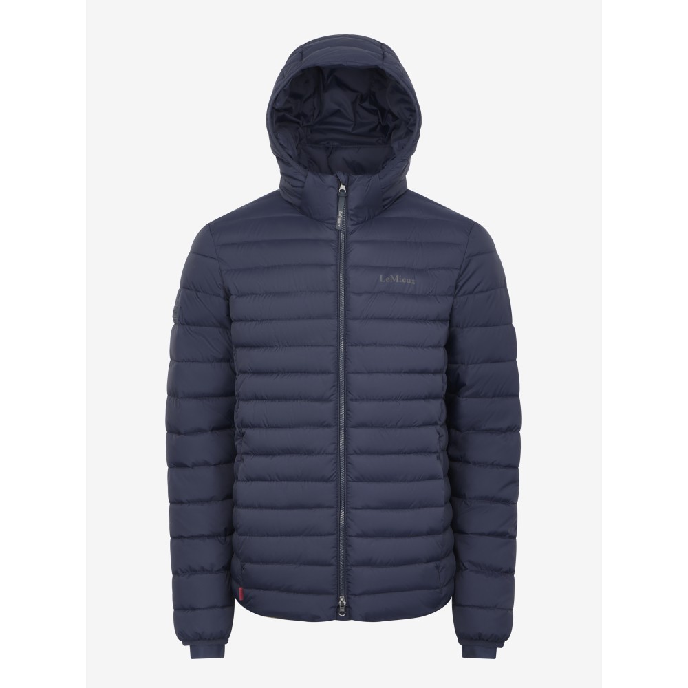 LeMieux Mens Hooded Puffer Jacket - Navy