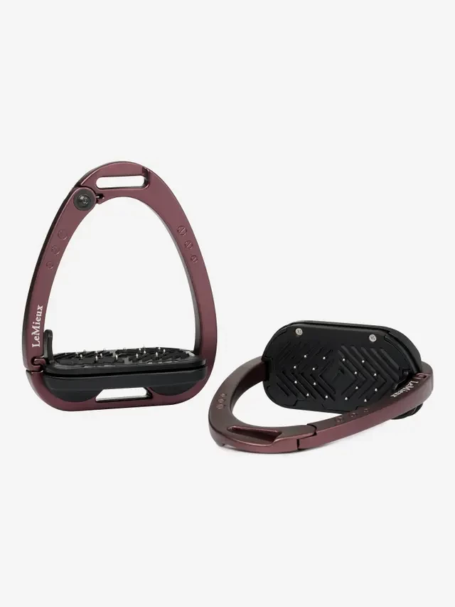 LeMieux Vector Control Stirrup - Auburn in Auburn