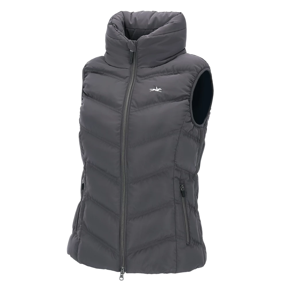 Schockemohle Marleen Style gilet - Dusty Chocolate in Dusty Chocolate