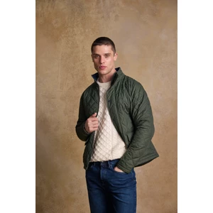 Jack Murphy Ronan Quilted Jacket - Olive in Olive