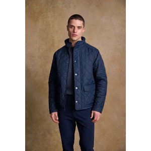 Jack Murphy Ronan Quilted Jacket - Navy in Navy