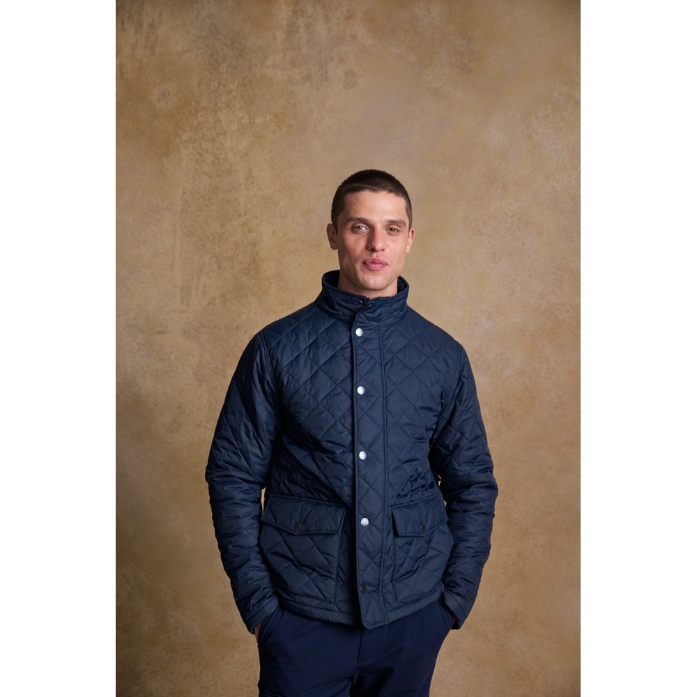 Jack Murphy Ronan Quilted Jacket - Navy