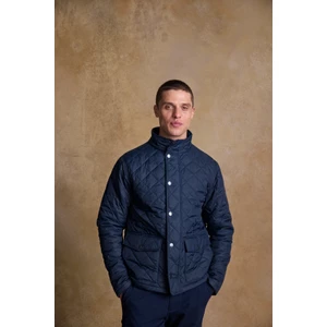 Jack Murphy Ronan Quilted Jacket - Navy in Navy