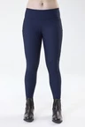 Horseware Optifit Winter Riding Tights - Full Seat - Core Navy in Core Navy