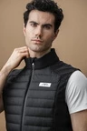 Alessandro Albanese Aa Mens Kari Gilet - Core Black in Core Black