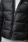 Alessandro Albanese Aa Mens Quilo Monogram Puffer Coat - Core Black in Core Black