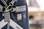 Horseware Rhino Rhino Plus Pony Turnout 250g VL  - Navy/Titanium Grey & Classic Blue 