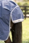 Horseware Rhino Rhino Plus Pony Turnout 250g VL  - Navy/Titanium Grey & Classic Blue in Navy/Titanium Grey & Classic Blue