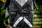 Horseware Rhino Rhino Plus Pony Turnout Bundle (0g + 200g)  - Black Check/Black & White in Black Check/Black & White