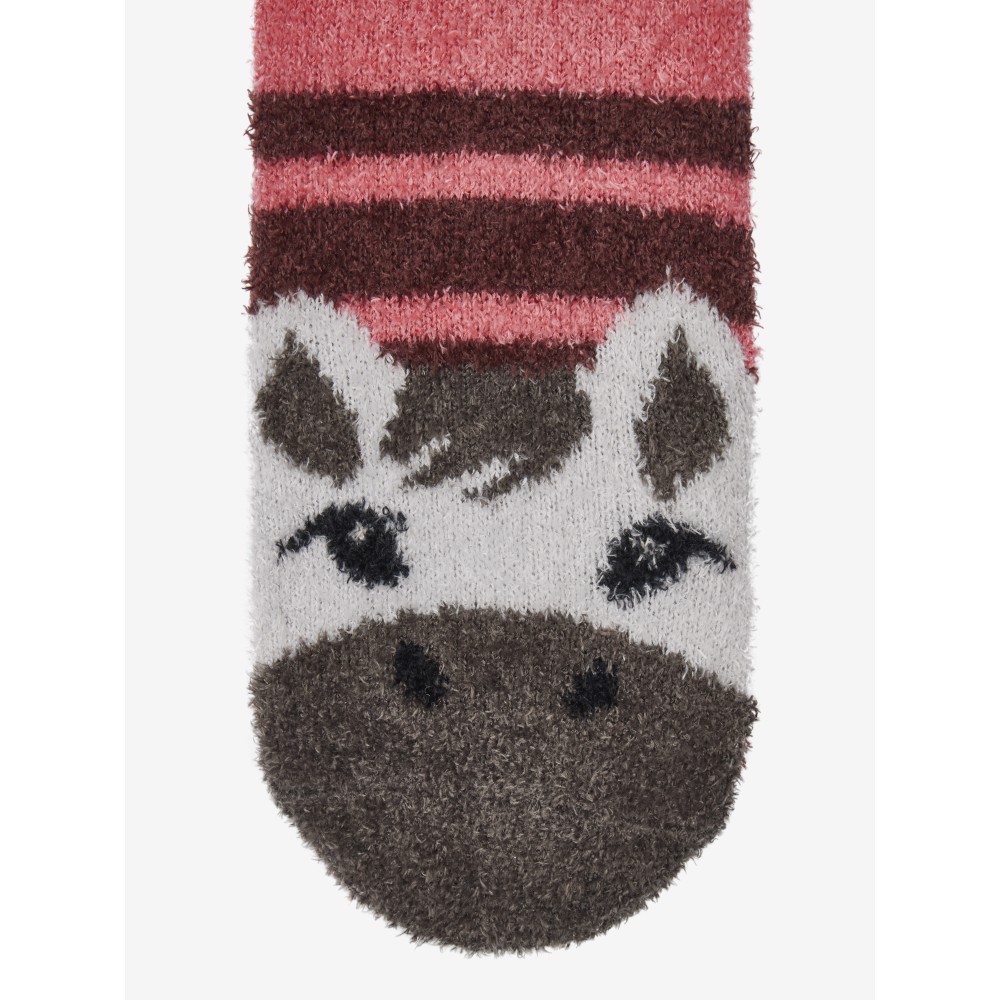 LeMieux Mini Fluffy Character Socks - Andalusian Pony