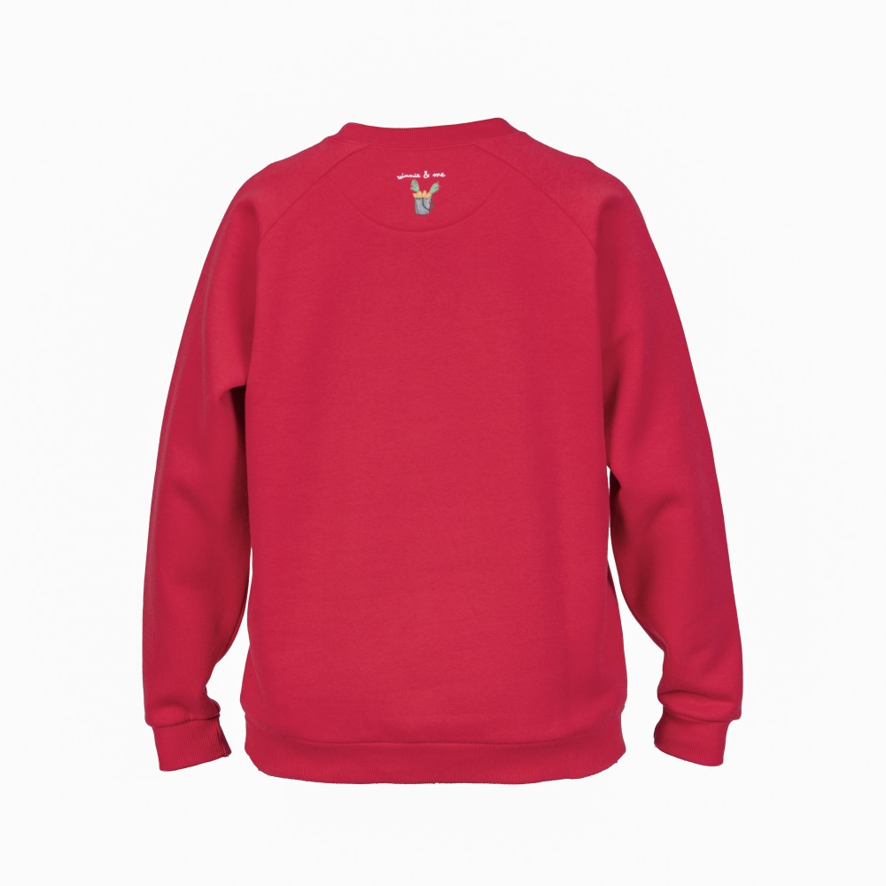 Tikaboo Winnie & Me Festive Sweatshirt - Child - Red
